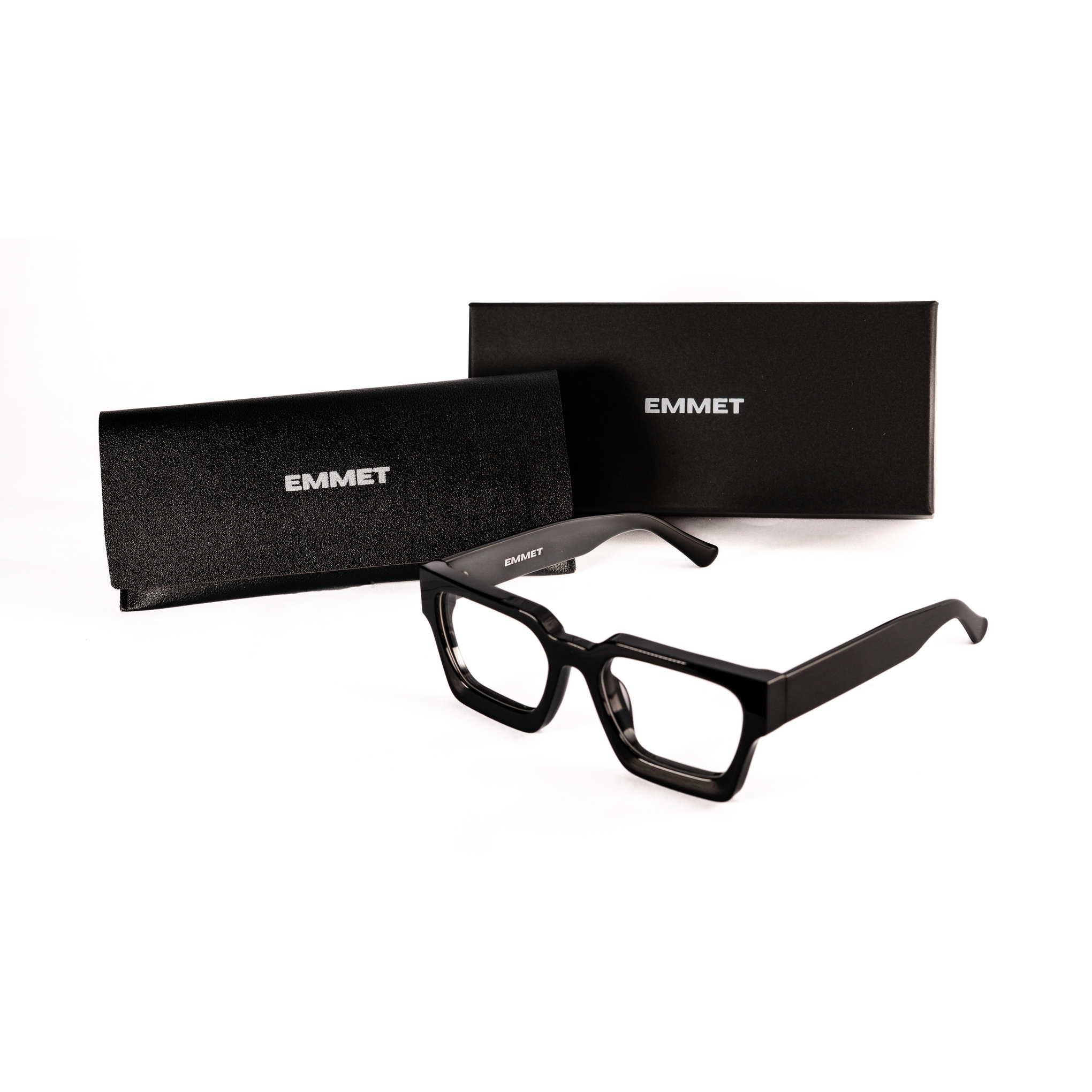 Square Black Optical